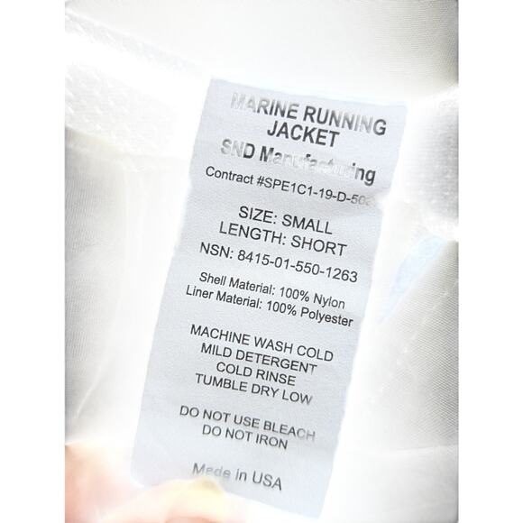 United States Marine Corp. Olive Track Running Suit JACKET S PANTS M /SHORT - Picture 4 of 9